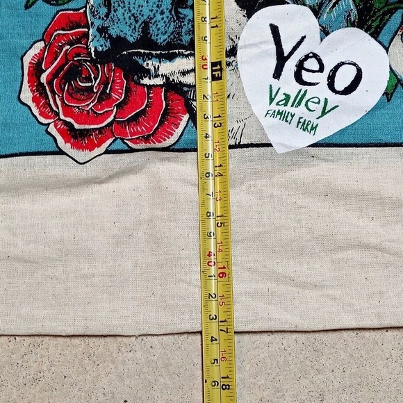 Glastonbury Festival 2016 Commemorative Souvenir 14.5" x 17" Fabric Tote Bag - Picture 7 of 7